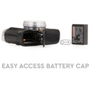 MegaGear Ever Ready Leather Half Case and Strap for Fujifilm X100F (Black)
