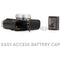 MegaGear Ever Ready Leather Half Case and Strap for Fujifilm X100F (Black)