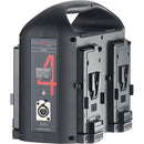 Bebob Factory GmbH 4-Channel Simultaneous Charger (V-Mount, Red & Black)