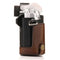 MegaGear Ever Ready Leather Camera Case for Olympus OM-D E-M10 Mark III with 14-42mm Lens (Dark Brown)