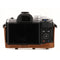 MegaGear Ever Ready Leather Camera Case for Olympus OM-D E-M10 Mark III with 14-42mm Lens (Light Brown)