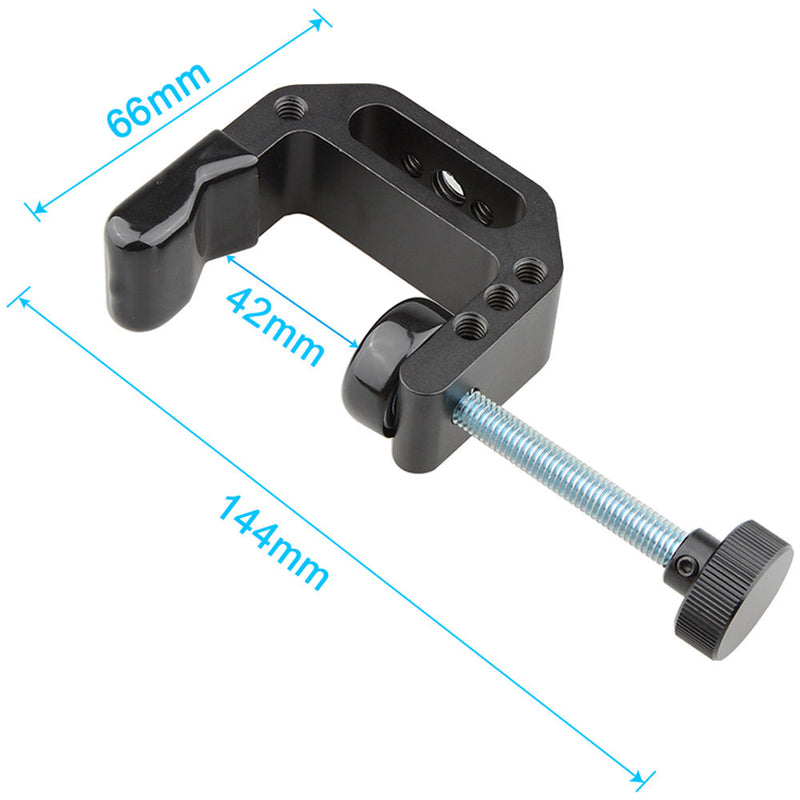 CAMVATE Universal C-Clamp with 1/4"-20 and 3/8"-16 Threads