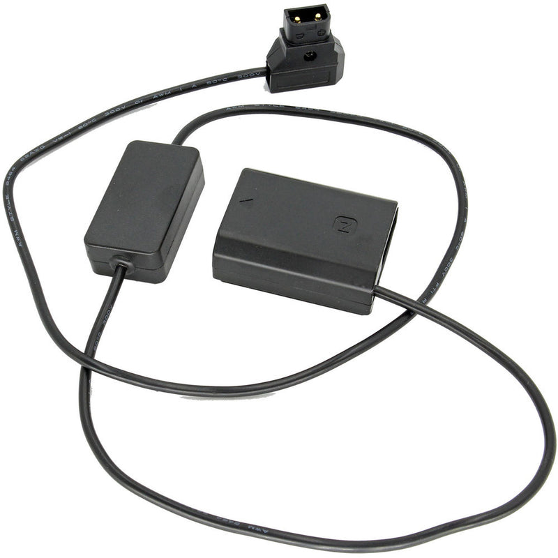 GyroVu D-Tap to Sony a7 III (NP-FZ100) Intelligent Dummy Battery (30")