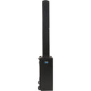 Anchor Audio BEA2-U2 Beacon 2 Portable Line Array Tower with Bluetooth & Dual Mic Receiver