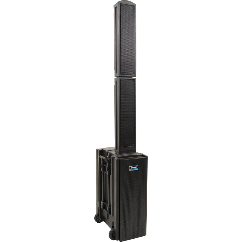 Anchor Audio BEA2-XU2 Beacon 2 Portable Line Array Tower with Bluetooth, AIR Transmitter & Dual Mic Receiver