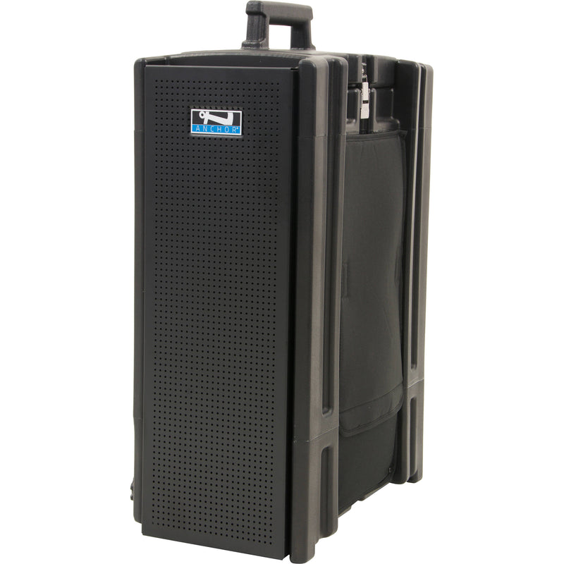 Anchor Audio BEA2-XU4 Beacon 2 Portable Line Array Tower with Bluetooth, AIR Transmitter & Two Dual Mic Receivers