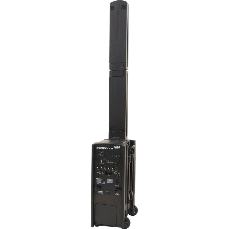 Anchor Audio BEA2-XU4 Beacon 2 Portable Line Array Tower with Bluetooth, AIR Transmitter & Two Dual Mic Receivers