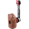 CAMVATE Wooden Handgrip with Rosette Extension Arm (Left Hand)