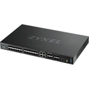 ZyXEL 32-Port AC GbE SFP Layer 3+ Managed Ethernet Switch with Four 10 GbE SFP+ and Four GbE SFP/RJ45 Combo Ports