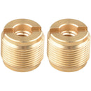 CAMVATE 1/4"-20 Female to 5/8"-27 Male Mic Adapter (2-Pack)