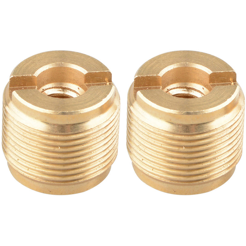 CAMVATE 1/4"-20 Female to 5/8"-27 Male Mic Adapter (2-Pack)