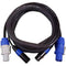 Blizzard Cool Cable powerCON & DMX 3-Pin Combo Cable (10')