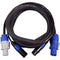 Blizzard Cool Cable powerCON & DMX 3-Pin Combo Cable (50')