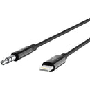Belkin 3.5mm Audio to Lightning Cable (3', Black)