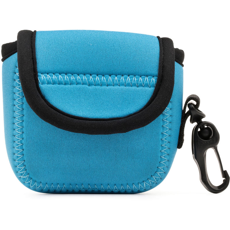 MegaGear Ultra-Light Neoprene Camera Case for Gopro Hero 6, Hero 5 and Sony RX0 1.0 with Carabiner (Black)