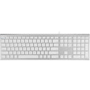 Macally Ultra Slim USB Wired Keyboard (Aluminum)