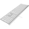 Macally Ultra Slim USB Wired Keyboard (Aluminum)