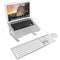 Macally Ultra Slim USB Wired Keyboard (Aluminum)