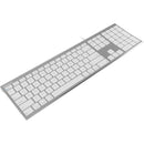 Macally Ultra Slim USB Wired Keyboard (Aluminum)