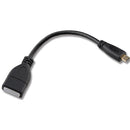 CAMVATE Micro HDMI to HDMI Male to Female Converter Adapter (6")