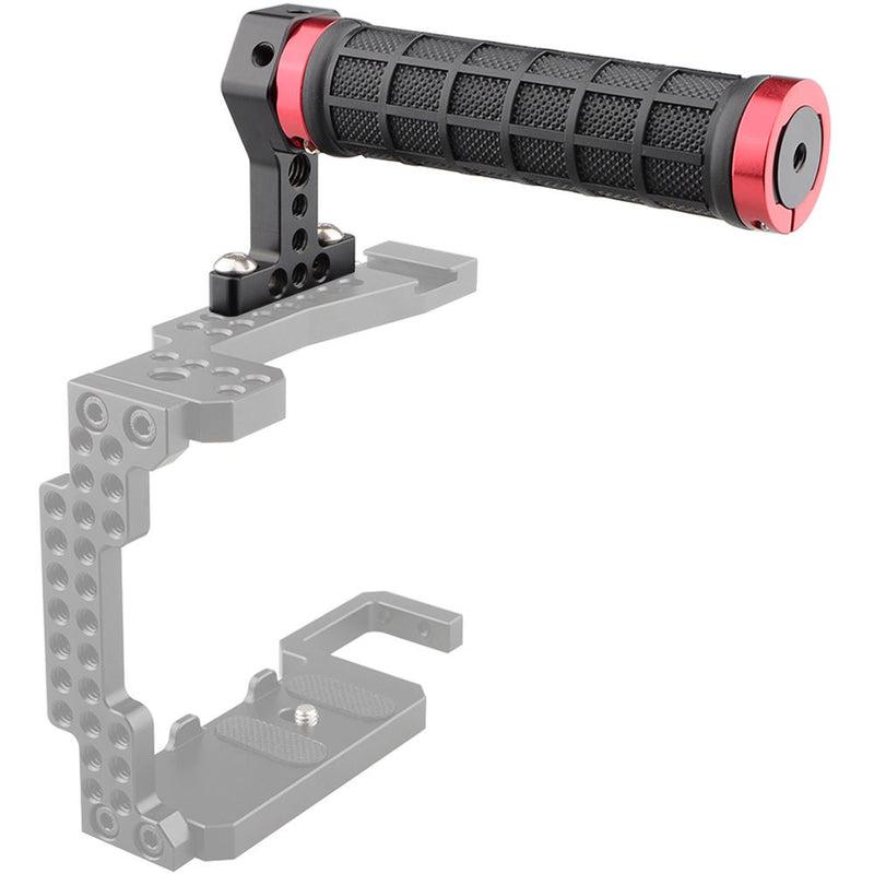 CAMVATE Top Handle with Rubber Grip for DSLR Cage