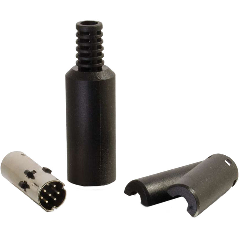 C2G 8-Pin Mini Din Male Connector (Black)