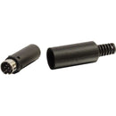 C2G 8-Pin Mini Din Male Connector (Black)