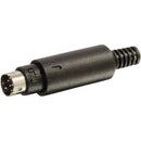 C2G 8-Pin Mini Din Male Connector (Black)