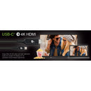 IOGEAR USB Type-C Male to HDMI Male 4K Adapter Cable (6.6')