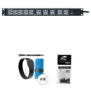 Middle Atlantic Rackmount Power Strip & Rack Essentials Kit