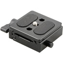 CAMVATE Arca-Style Quick Release Plate with QR Clamp (50mm)