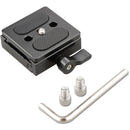 CAMVATE Arca-Style Quick Release Plate with QR Clamp (50mm)