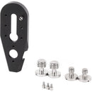 Wooden Camera Offset V-Lock Accessory Wedge (Screw Slot and ARRI Accessory Mount 3/8"-16)