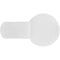 Wireless Mic Belts Cable Discs Cable Management Tabs (White, Set of 20)