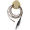 Wireless Mic Belts Cable Discs Cable Management Tabs (Tan, Set of 20)