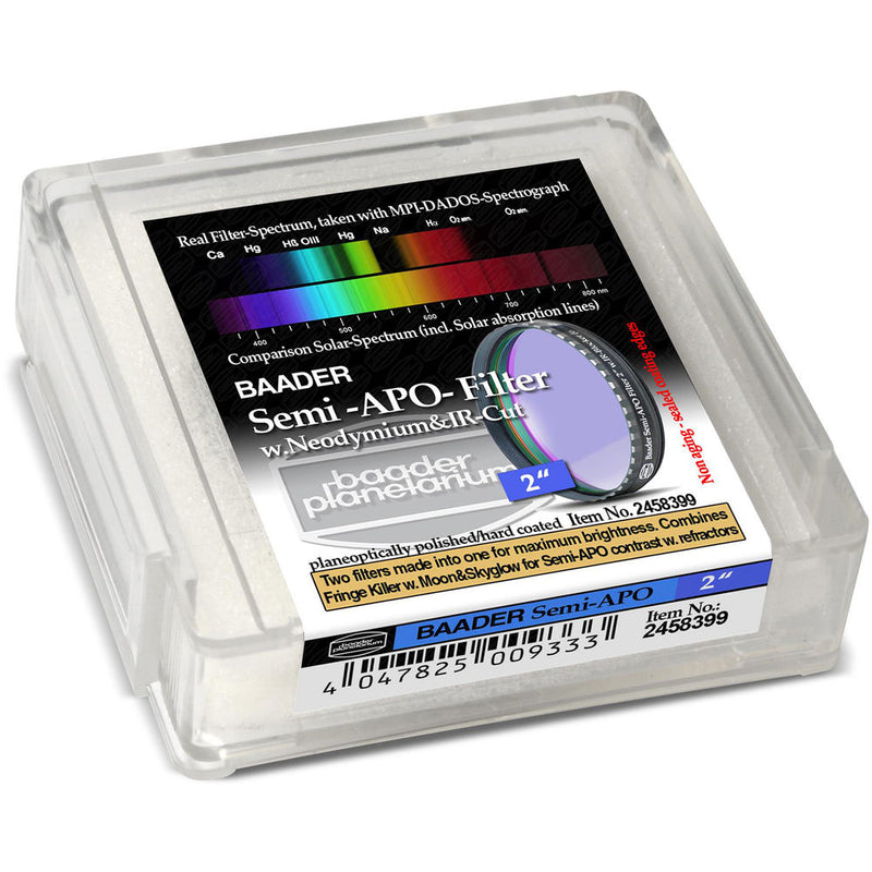 ALPINE ASTRONOMICAL Baader Semi-APO Filter (2")