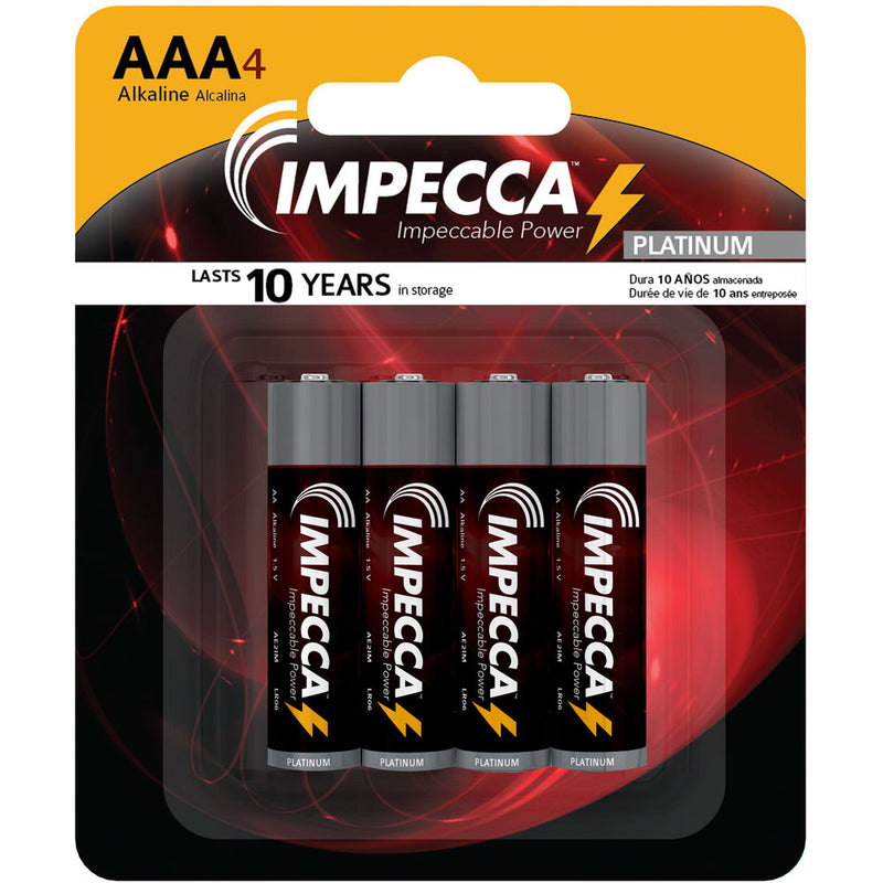 Impecca Alkaline AAA Batteries (2-Pack)