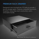 AC Infinity Heavy-Duty Rack Drawer With Aluminium Faceplate (2U)