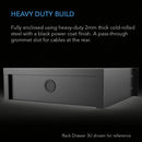 AC Infinity Heavy-Duty Rack Drawer With Aluminium Faceplate (2U)