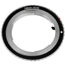 FotodioX Mount Adapter for Nikon F-Mount Lens to Canon EOS Camera
