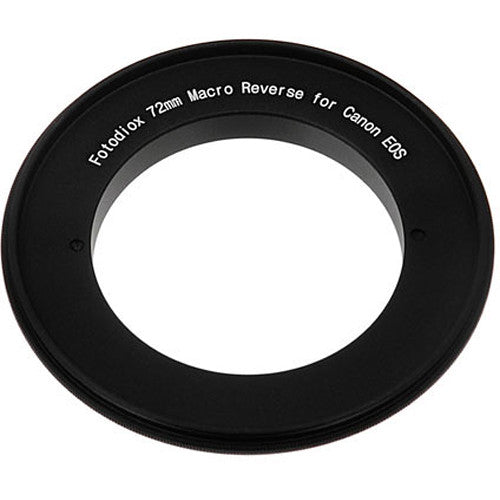 FotodioX 72mm Reverse Mount Macro Adapter Ring for Nikon F-Mount Cameras