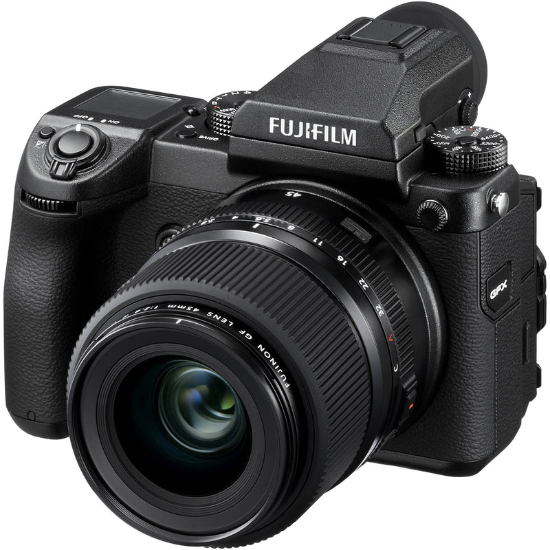 FUJIFILM GF 45mm f/2.8 R WR Lens with UV Filter Kit