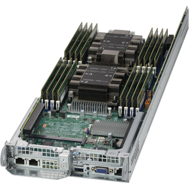 Supermicro SuperServer 2029TP-HTR with Chassis CSV-827HQ+-R2K20BP2 BPN-ADP-6SATA3
