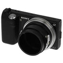 FotodioX Lens Mount Adapter for Arri Standard Arri -S Mount SLR Lens to Sony Alpha E-Mount (Mirrorless)
