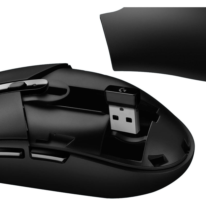 Logitech G305 LIGHTSPEED Wireless Mouse (Black)