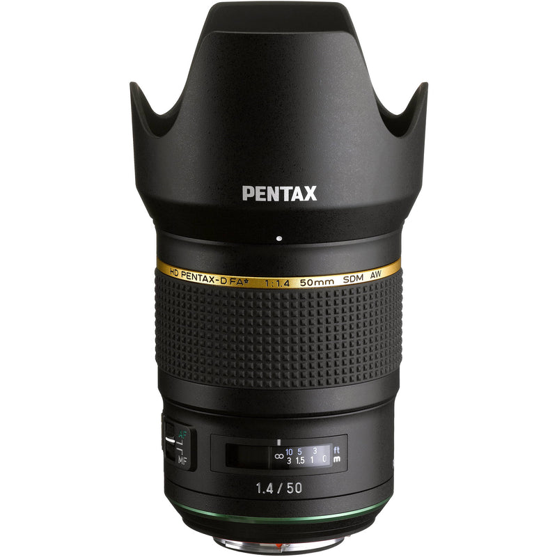 Pentax HD FA 50mm f/1.4 SDM AW Lens