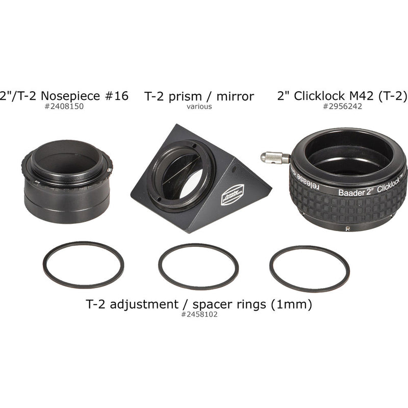 Alpine Astronomical Baader T-2 Maxbright Sitall Mirror Star Diagonal (1.25")