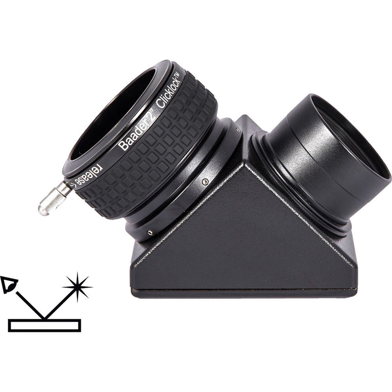 Alpine Astronomical Baader ClickLock BBHS Sitall Mirror Diagonal Star Diagonal (2")