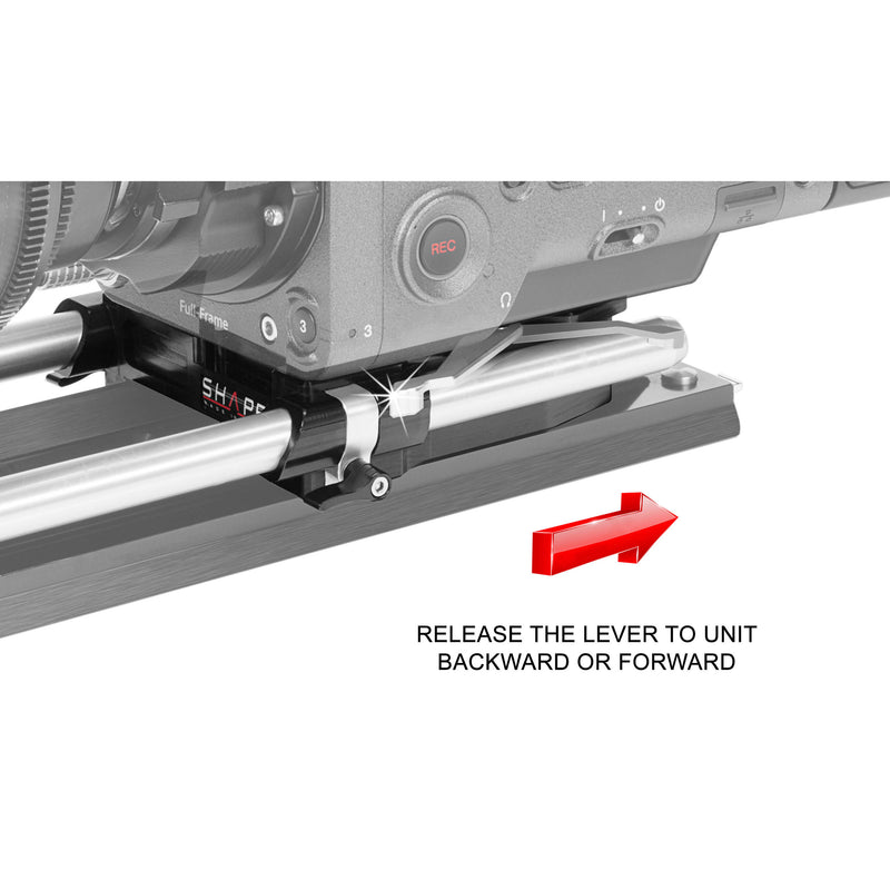 SHAPE Bridge Plate 15mm Studio Arri Standard