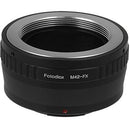 FotodioX Lens Mount Adapter for M42 Screw Mount SLR Lens to Fujifilm Fuji X-Series (Mirrorless)